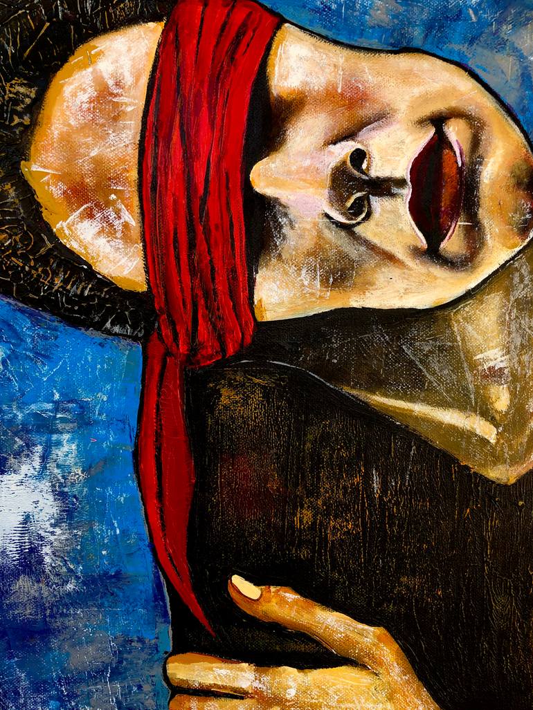 Original Expressionism Love Painting by Mikhail Baranovskiy