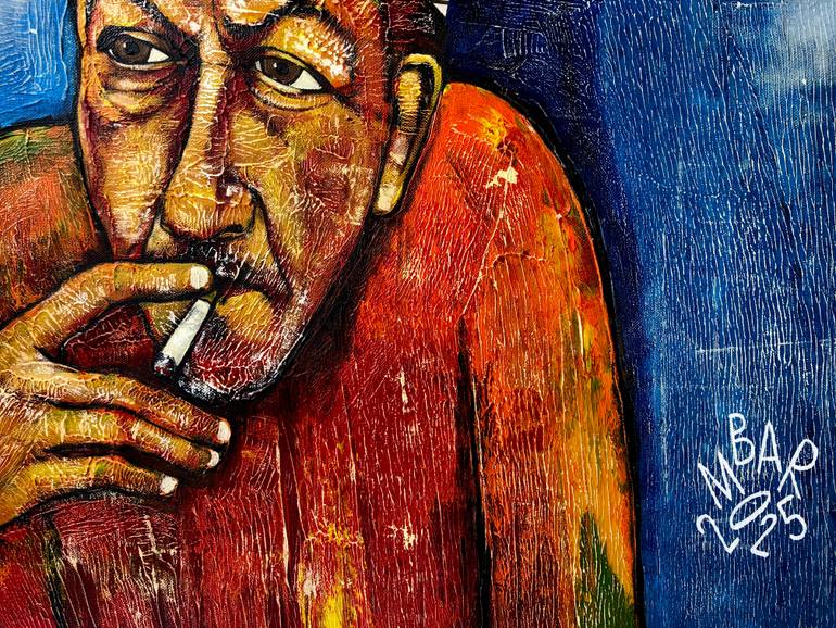Original Expressionism Religion Painting by Mikhail Baranovskiy