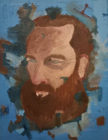 Original Expressionism Men Paintings by Cristiano Blasi