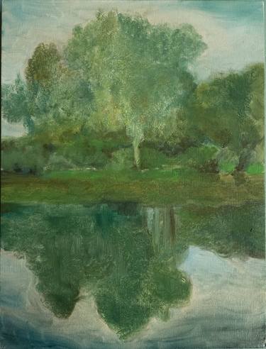 Original Impressionism Nature Paintings by Enrico Giulia