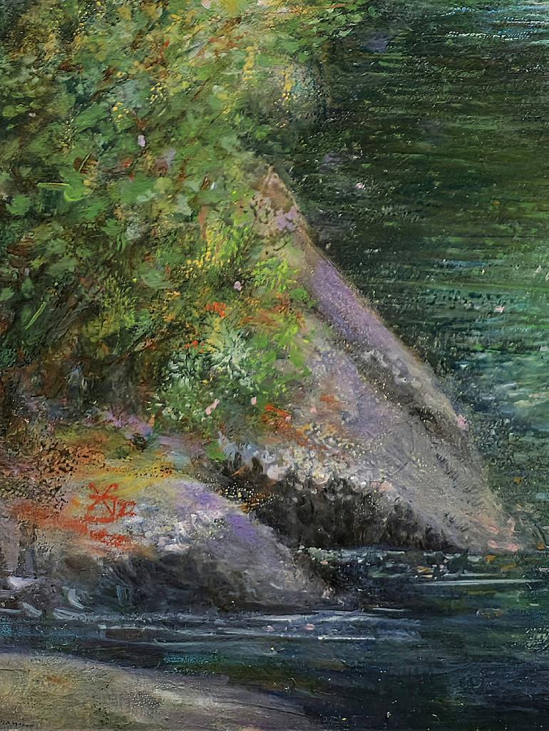 Original Landscape Painting by Enrico Giulia