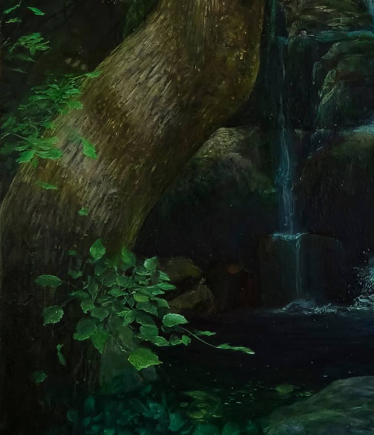 Original Contemporary Nature Painting by Enrico Giulia