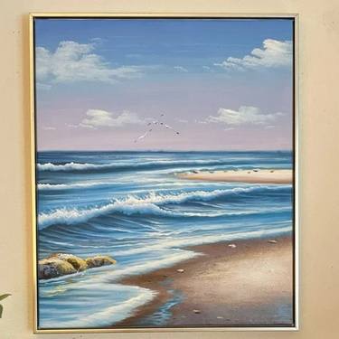 Original Fine Art Beach Paintings by Ann Huang