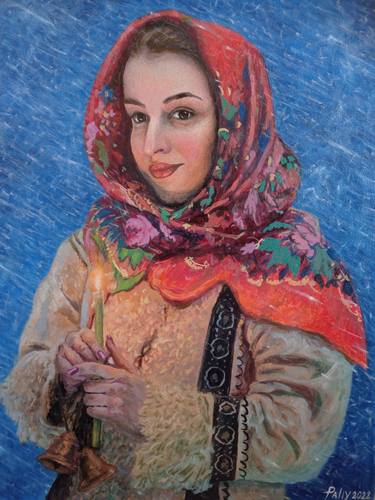 Print of Realism Portrait Paintings by Oleg Paliy