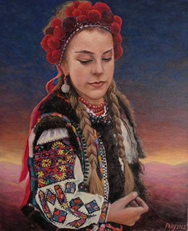 Original Portraiture Women Paintings by Oleg Paliy