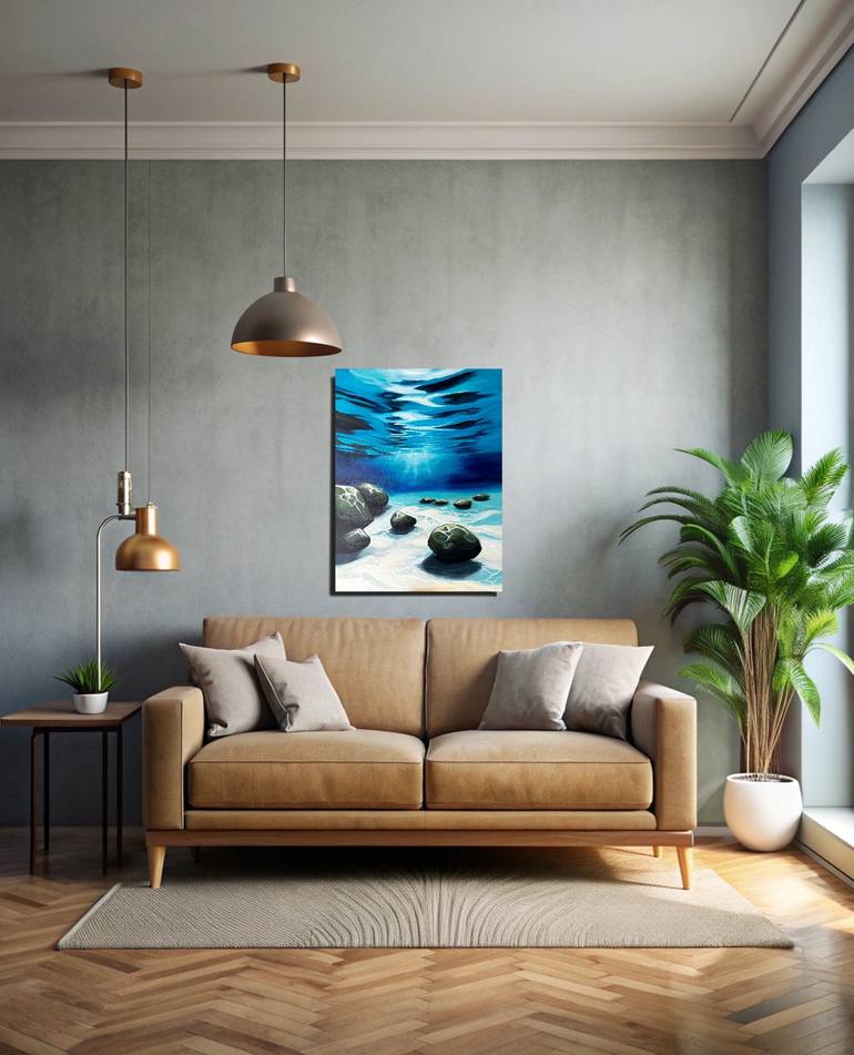 Original Realism Water Painting by Catherine  Cath