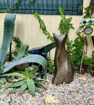 Original Figurative Animal Sculpture by Maxine Farmer