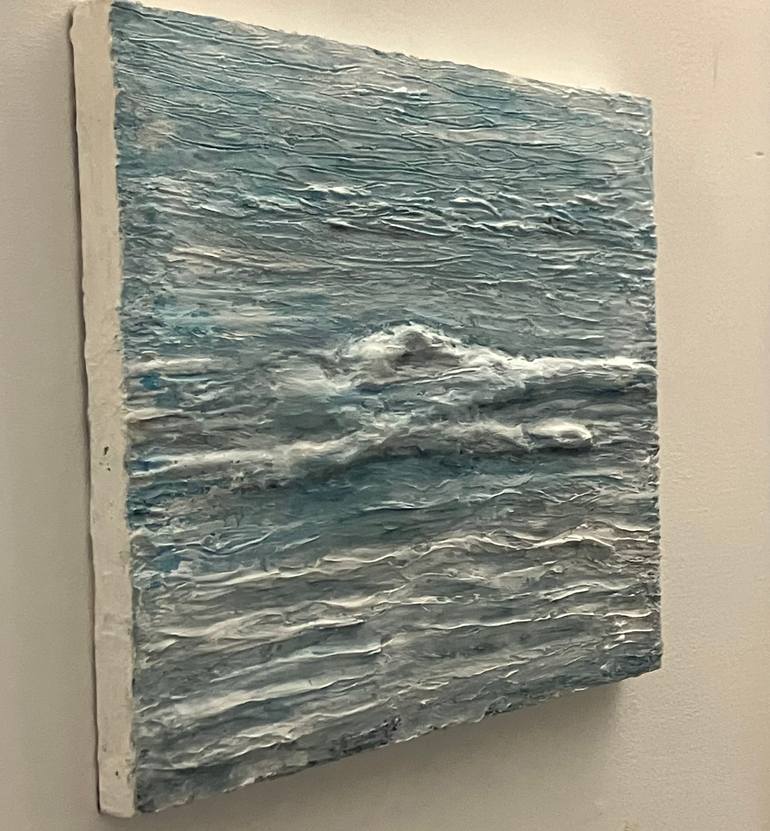 Original Figurative Seascape Mixed Media by Maxine Farmer