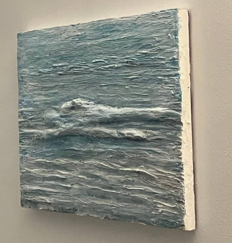 Original Figurative Seascape Mixed Media by Maxine Farmer