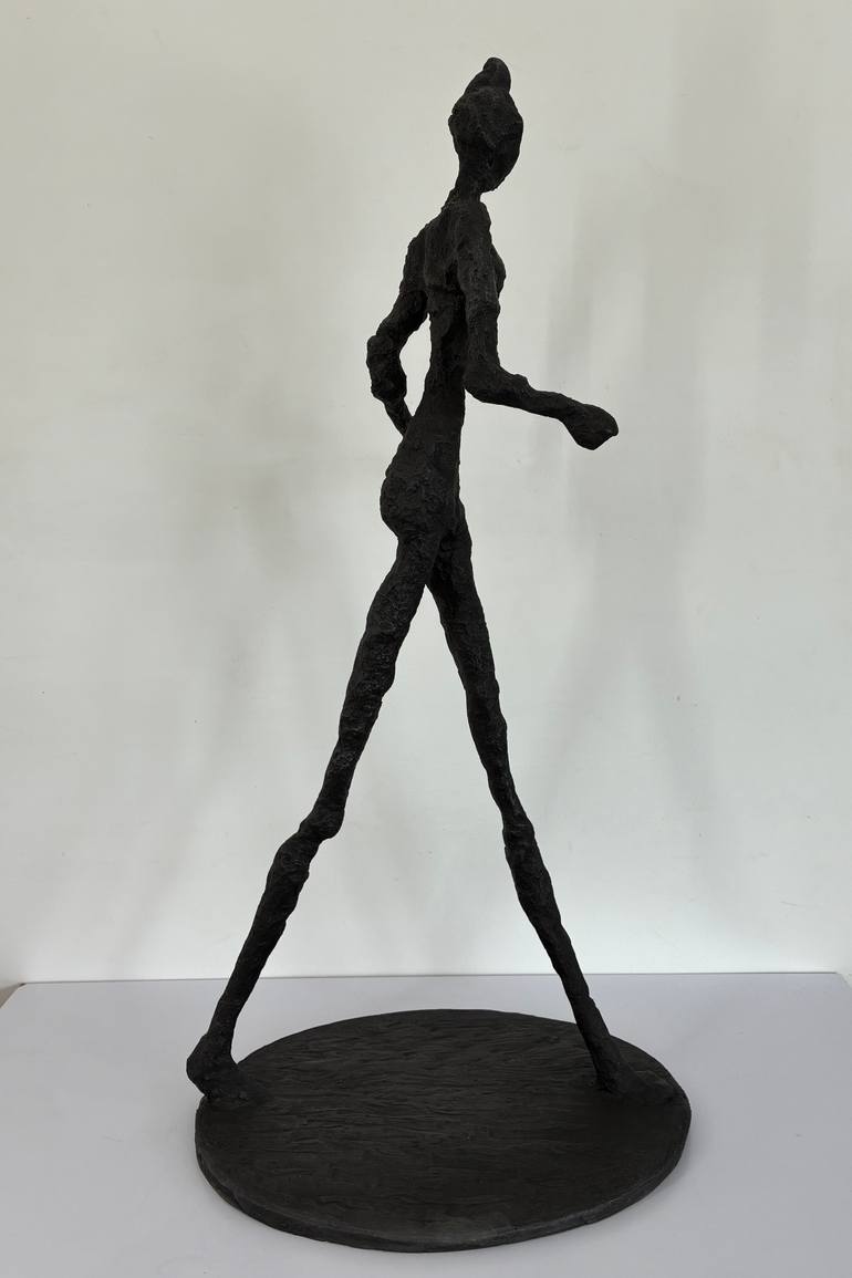 Original Figurative People Sculpture by Maxine Farmer