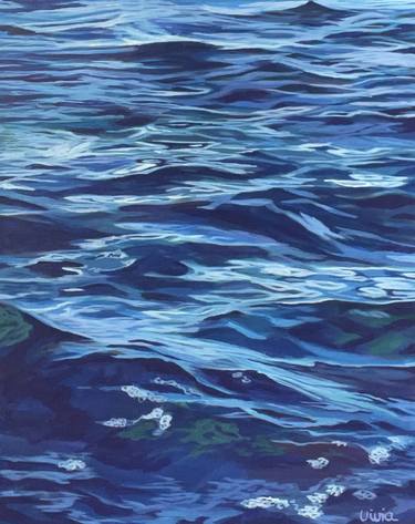 Original Realism Water Paintings by Vivia Wisperwind