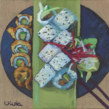 Original Food & Drink Paintings by Vivia Wisperwind