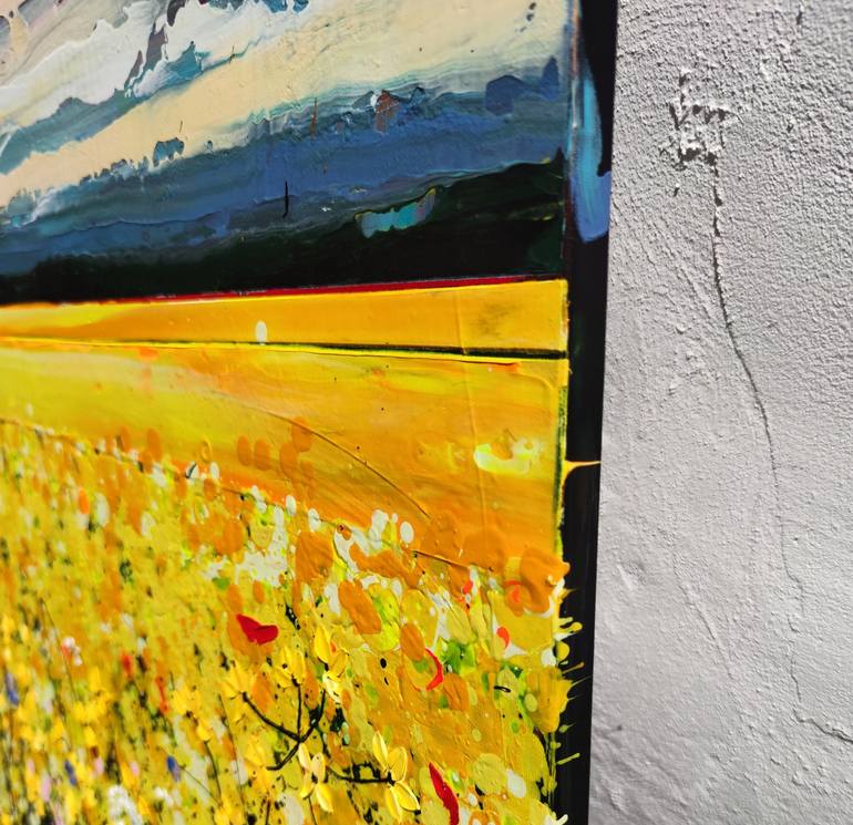 Original Abstract Landscape Painting by Angie Wright