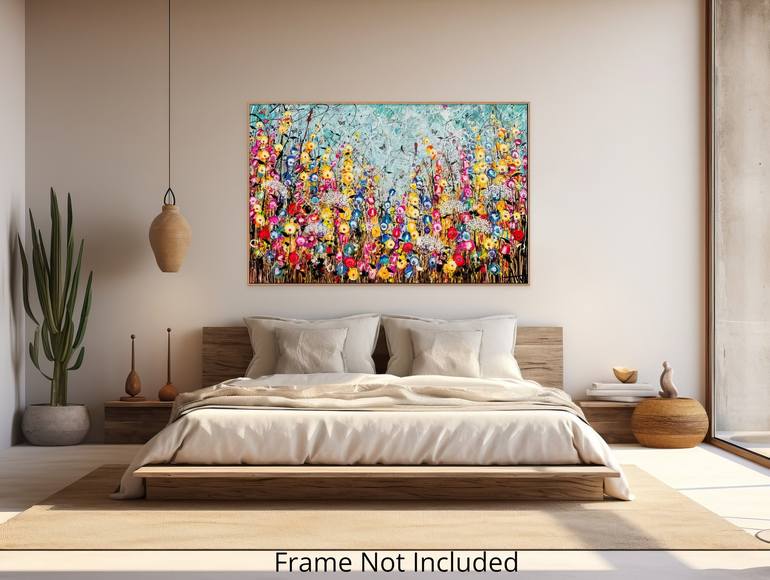 Original Abstract Landscape Painting by Angie Wright