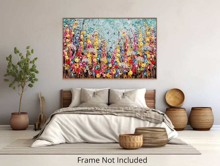 Original Abstract Landscape Painting by Angie Wright