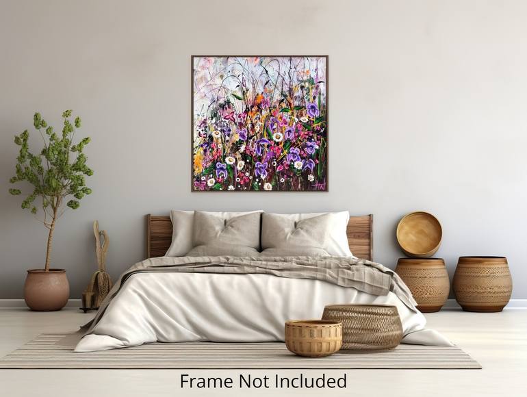 Original Floral Painting by Angie Wright