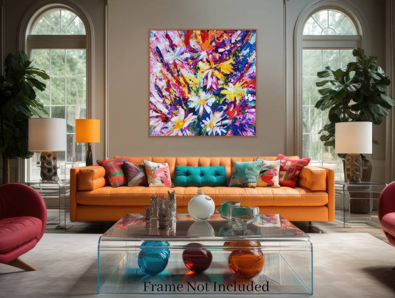 Original Abstract Nature Painting by Angie Wright