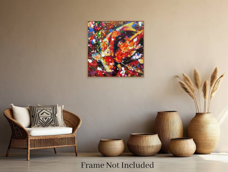 Original Abstract Nature Painting by Angie Wright