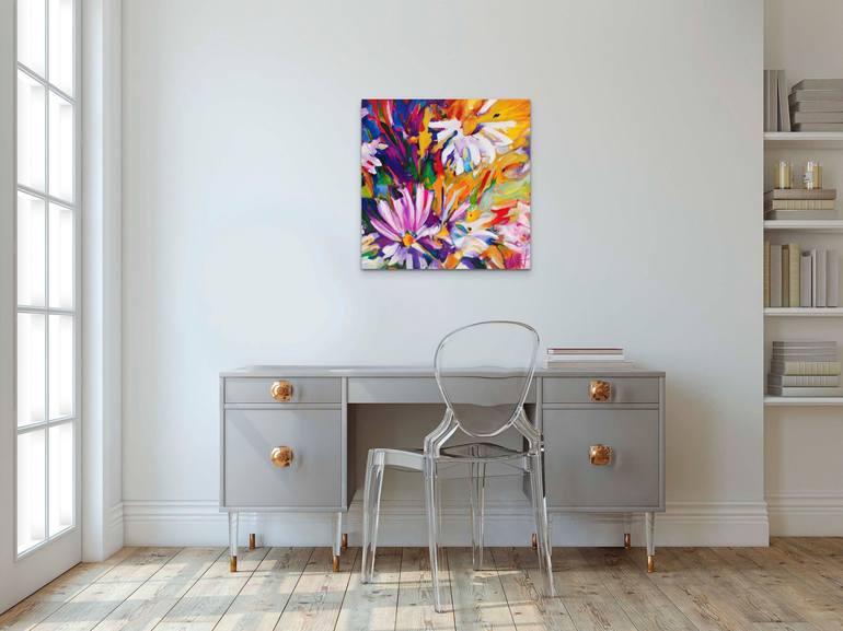 Original Abstract Nature Painting by Angie Wright