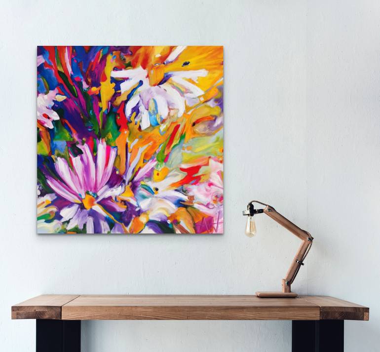 Original Abstract Nature Painting by Angie Wright