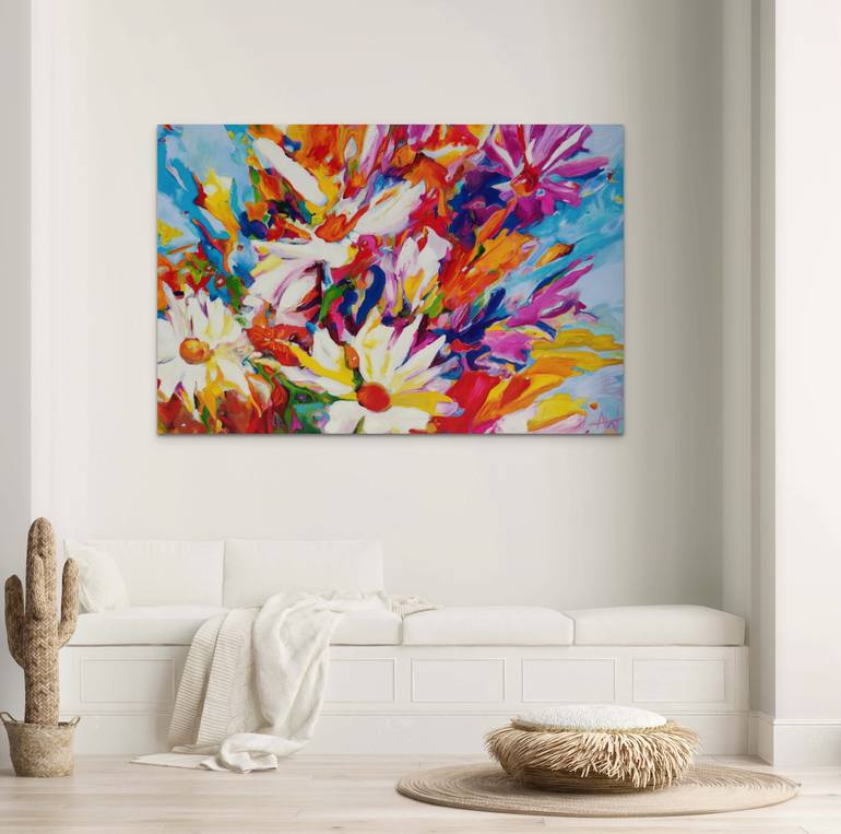 Original Abstract Nature Painting by Angie Wright