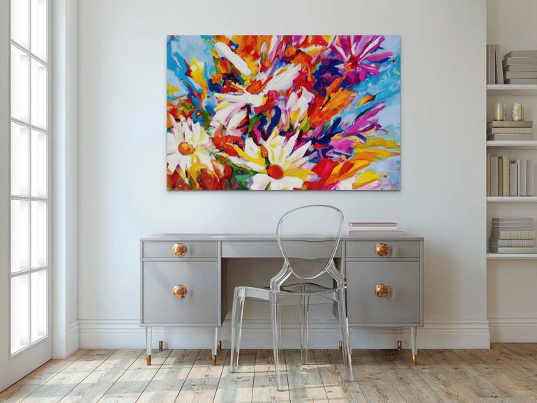 Original Abstract Nature Painting by Angie Wright