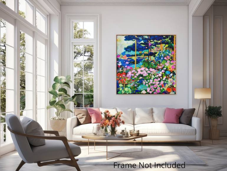 Original Abstract Nature Painting by Angie Wright