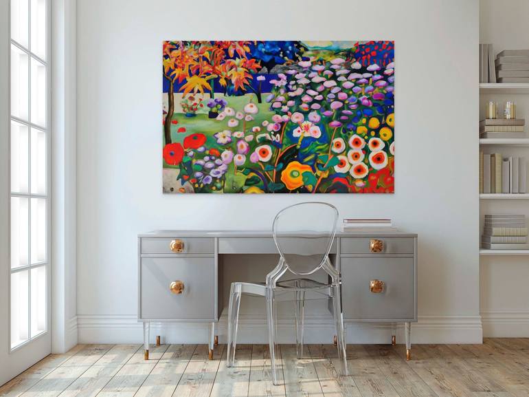 Original Abstract Nature Painting by Angie Wright