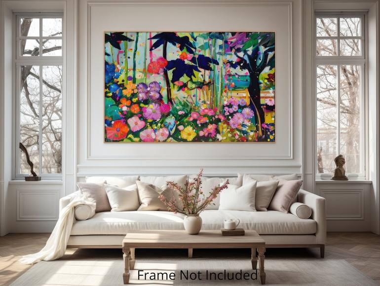 Original Floral Painting by Angie Wright