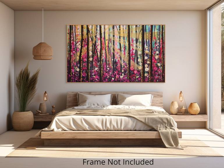 Original Abstract Landscape Painting by Angie Wright