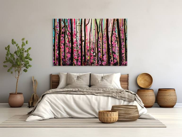 Original Abstract Nature Painting by Angie Wright