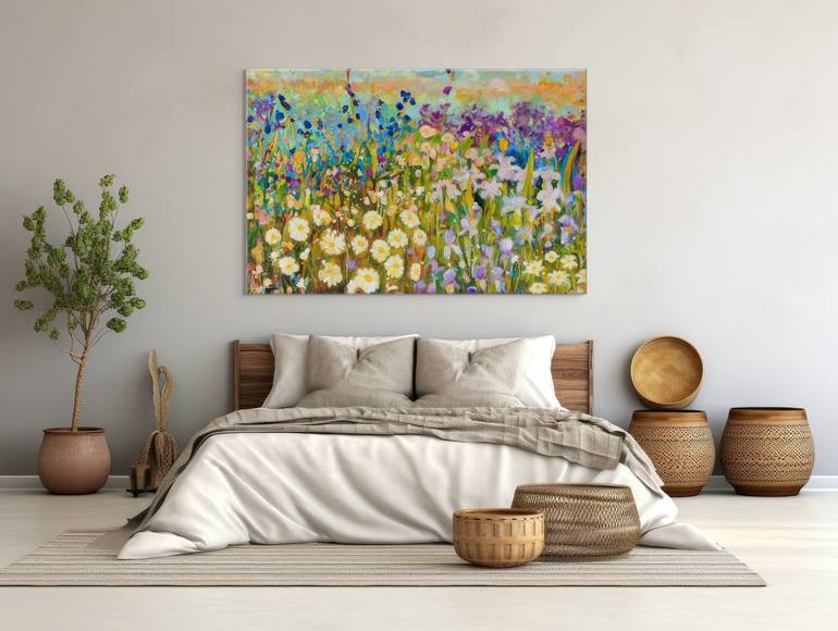 Original Floral Painting by Angie Wright