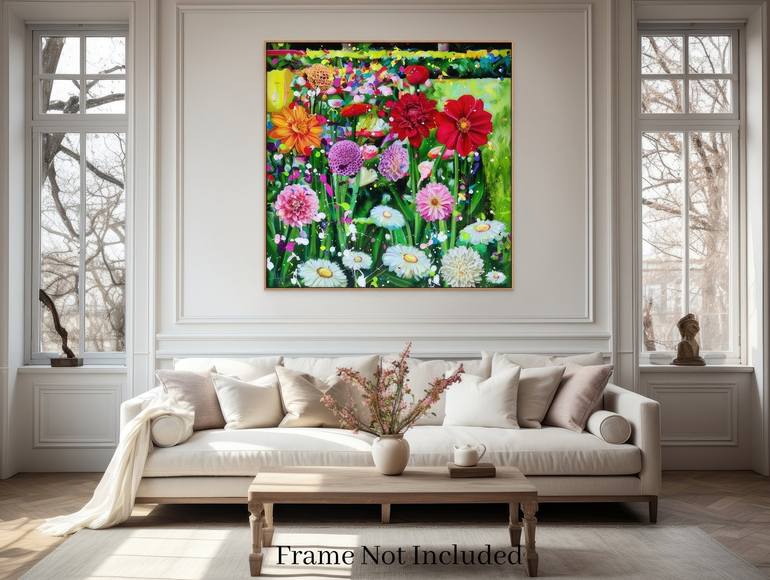 Original Floral Painting by Angie Wright