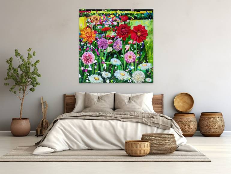 Original Floral Painting by Angie Wright