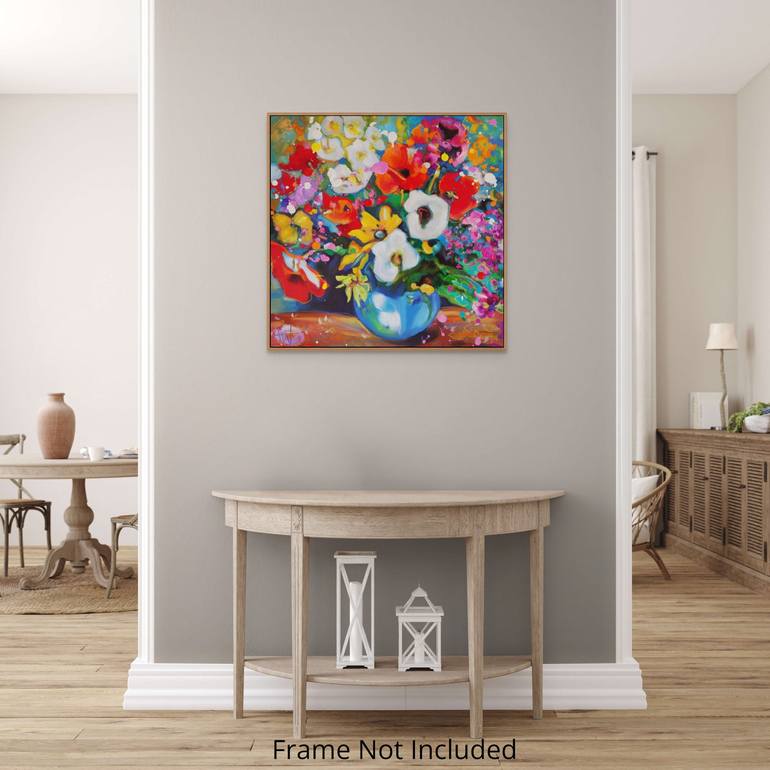 Original Floral Painting by Angie Wright