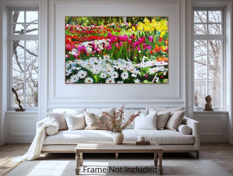 Original Floral Painting by Angie Wright