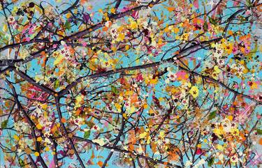 Original Abstract Nature Paintings by Angie Wright