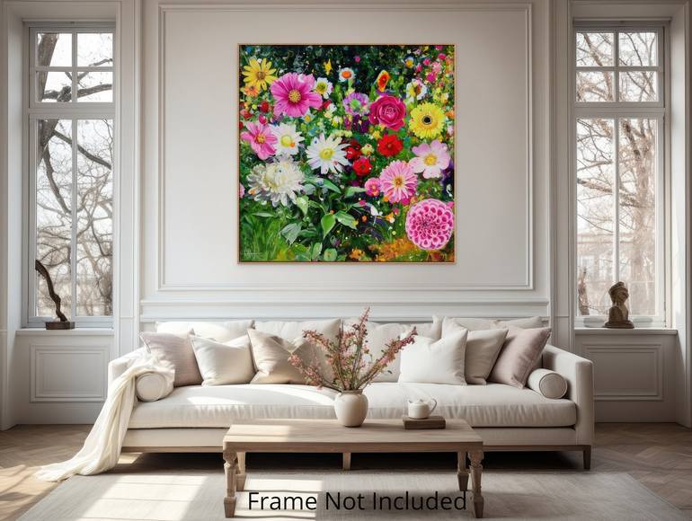 Original Floral Painting by Angie Wright