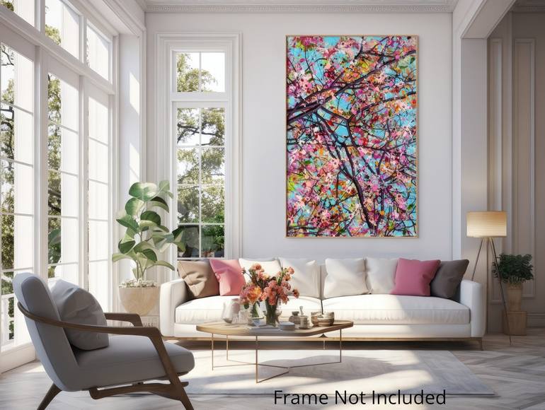 Original Abstract Nature Painting by Angie Wright