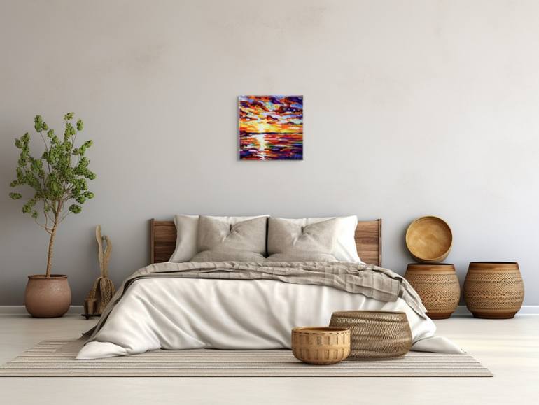 Original Abstract Landscape Painting by Angie Wright