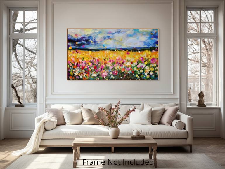 Original Impressionism Landscape Painting by Angie Wright