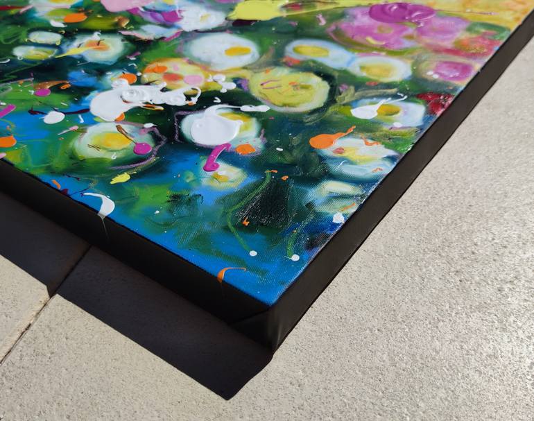 Original Impressionism Landscape Painting by Angie Wright