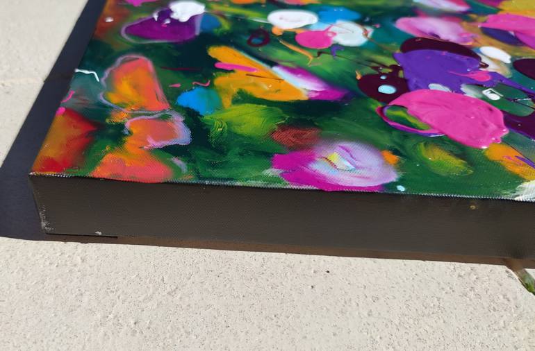 Original Abstract Landscape Painting by Angie Wright