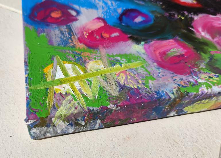 Original Expressionism Abstract Painting by Angie Wright