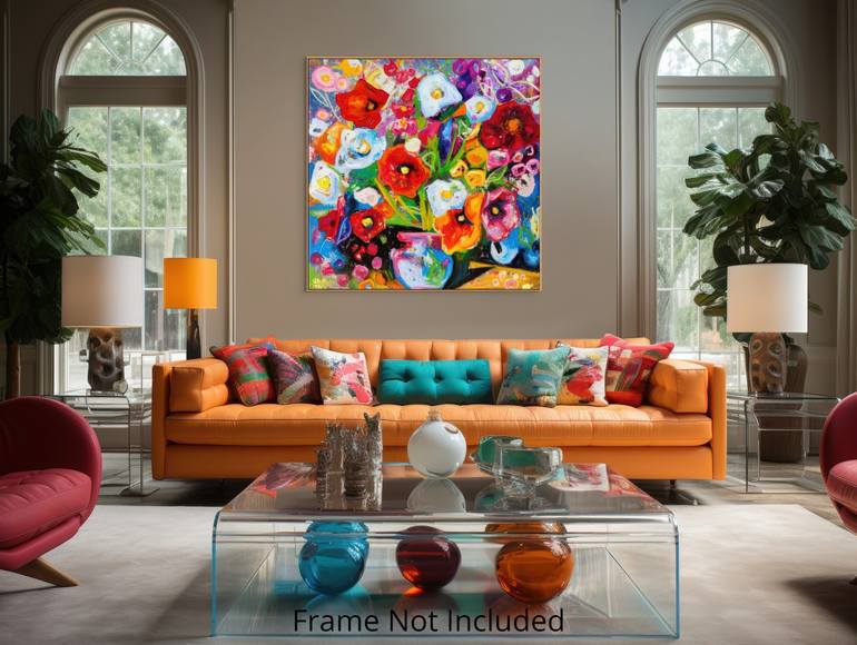 Original Expressionism Abstract Painting by Angie Wright