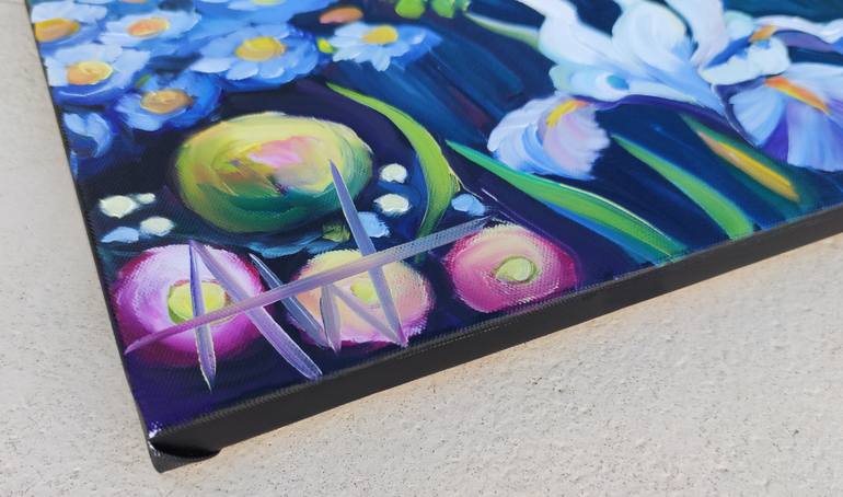 Original Abstract Landscape Painting by Angie Wright