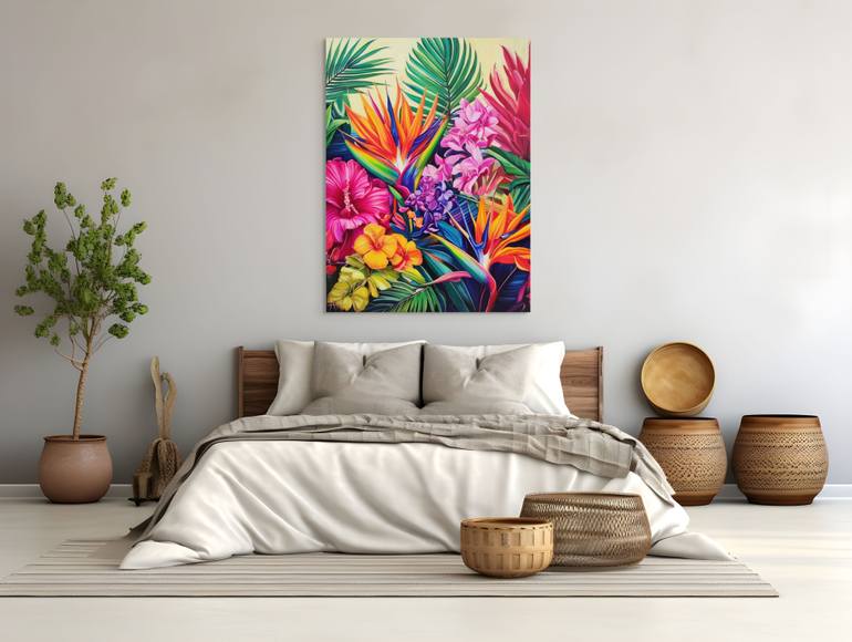 Original Realism Floral Painting by Angie Wright