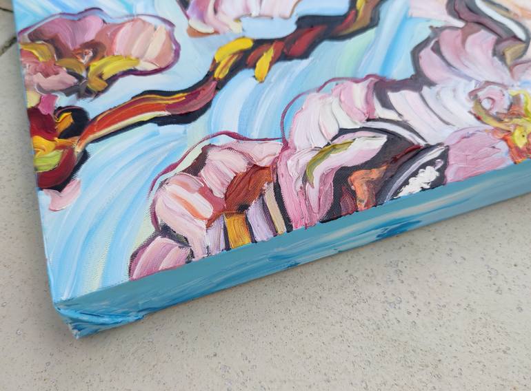 Original Impressionism Landscape Painting by Angie Wright