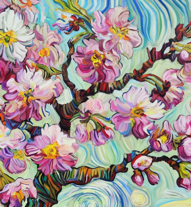 Original Impressionism Landscape Painting by Angie Wright