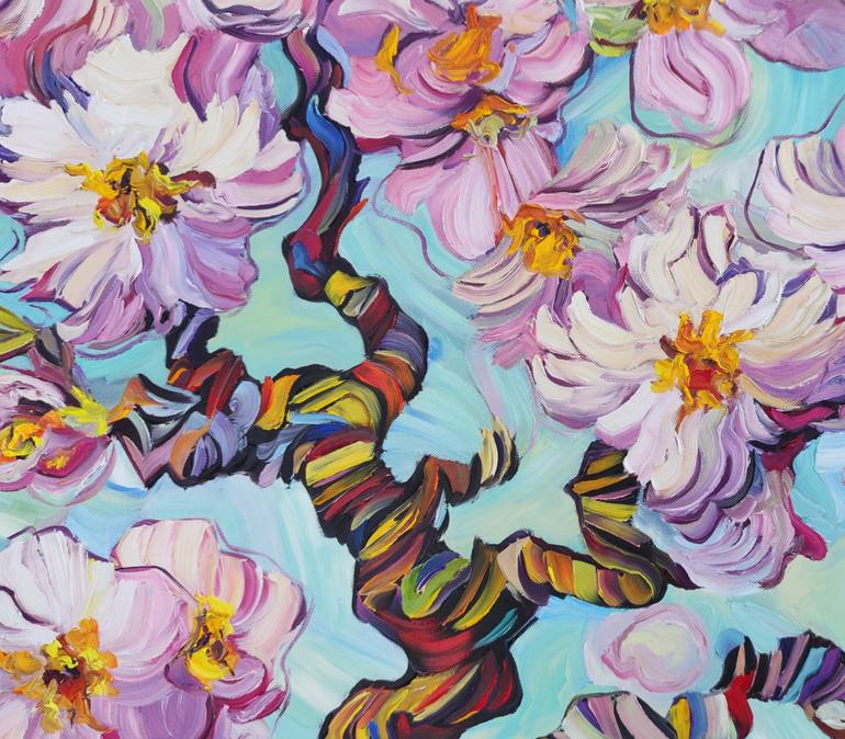 Original Impressionism Landscape Painting by Angie Wright